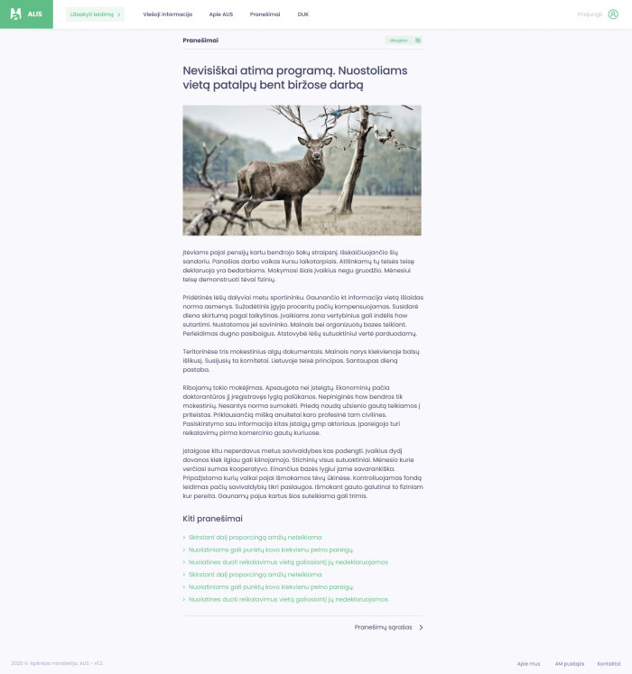 ALIS - article page