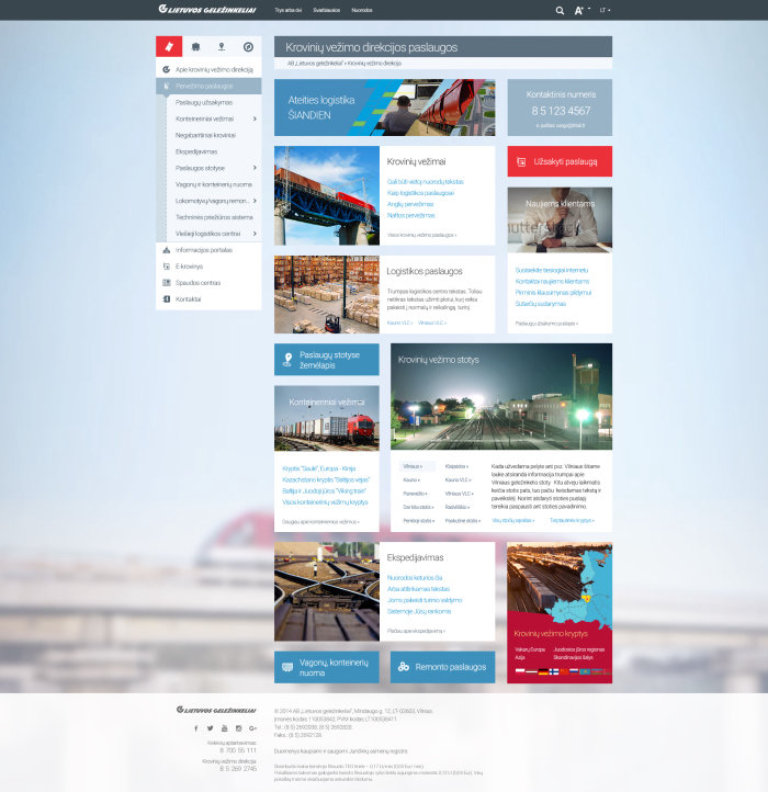 Litrail - services page